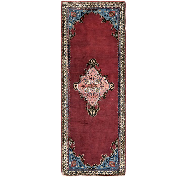 3' 3 x 9' 8 Khamseh Persian Runner ...