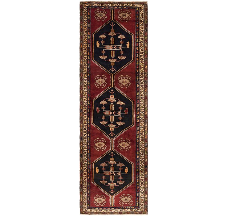 4' 2 x 14' Gholtogh Persian Runner...