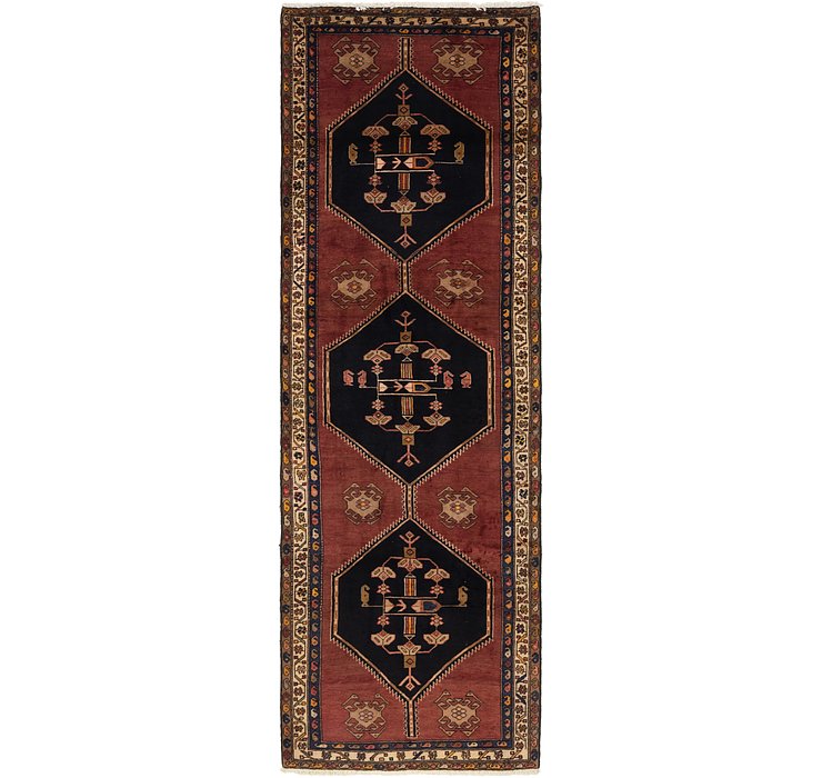4' 2 x 13' 3 Gholtogh Persian Runner...