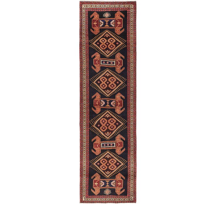 3' 8 x 13' Shahsavand Persian Runn...