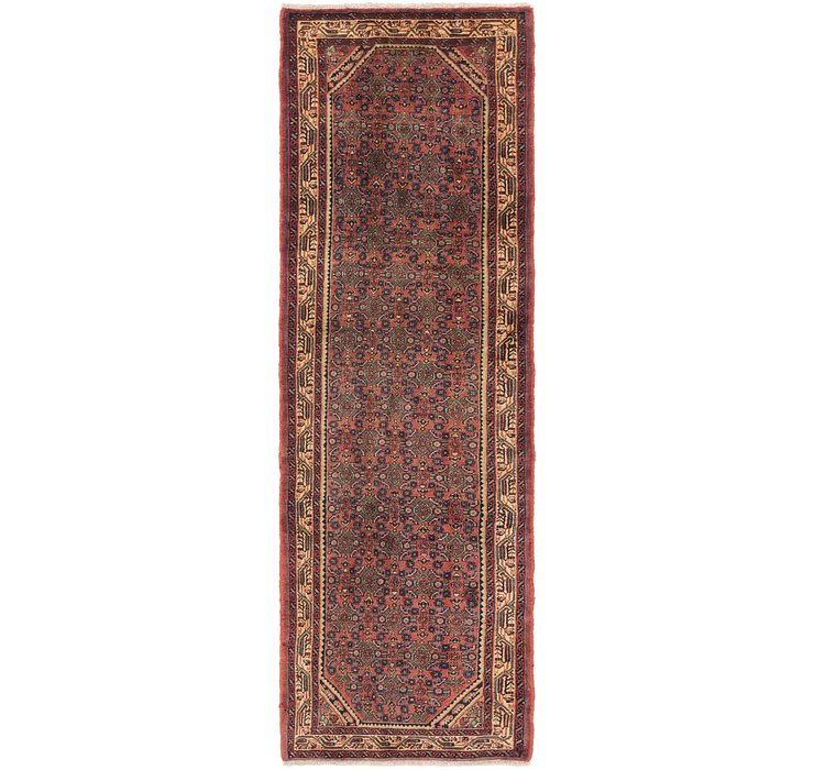 3' 4 x 10' Shahsavand Persian Runn...