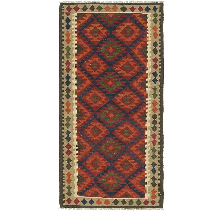 3' 3 x 6' 8 Kilim Maymana Runner Rug