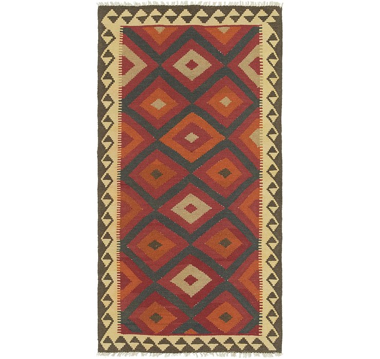 3' 5 x 6' 10 Kilim Maymana Rug