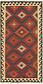 3' 5 x 6' 10 Kilim Maymana Rug thumbnail