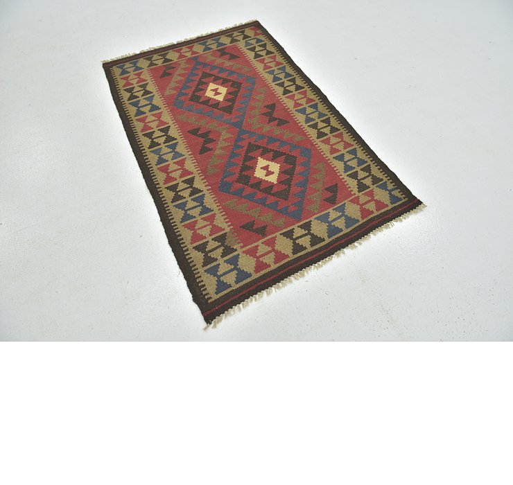 3' 3 x 4' 10 Kilim Maymana Rug