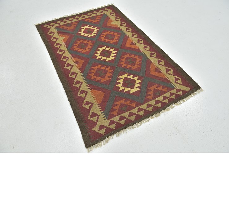 3' 5 x 5' 3 Kilim Maymana Rug