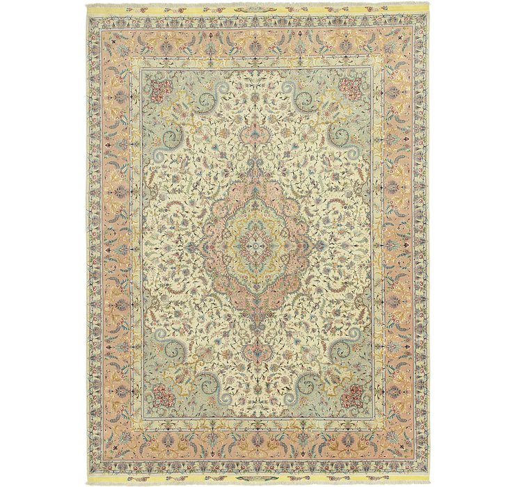 9' 9 x 13' 7 Tabriz Persian Rug