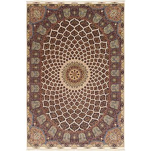 11' 3 x 16' 6 Tabriz Persian Rug