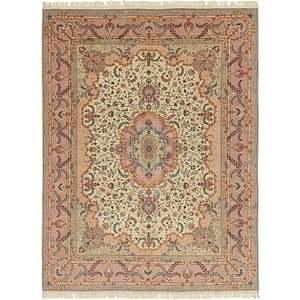 HandKnotted 9' 10 x 13' Tabriz Persian Rug