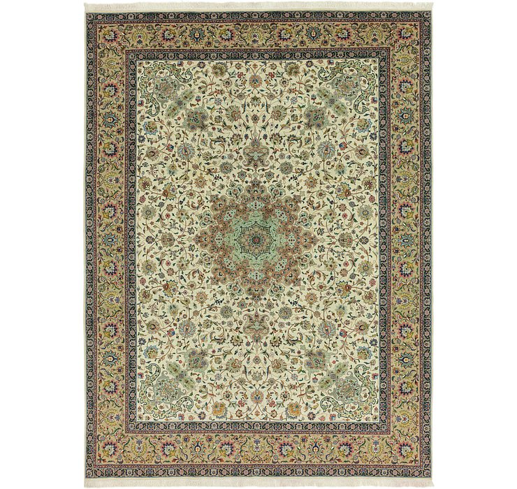 HandKnotted 9' 8 x 13' Tabriz Persian Rug