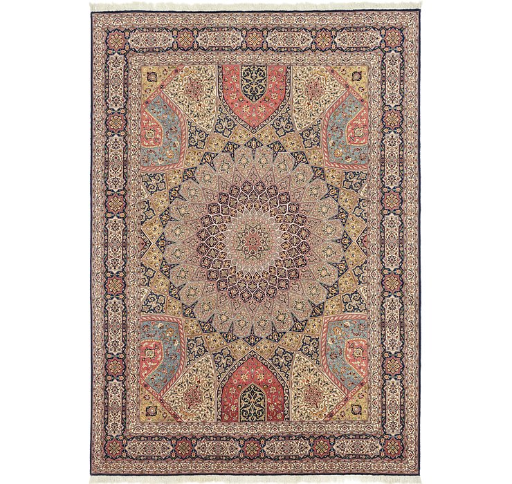 9' 6 x 13' 4 Tabriz Persian Rug