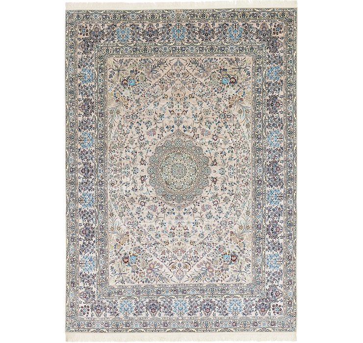 8' 7 x 12' 2 Nain Persian Rug
