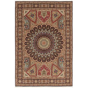 6' 8 x 10' 1 Tabriz Persian Rug