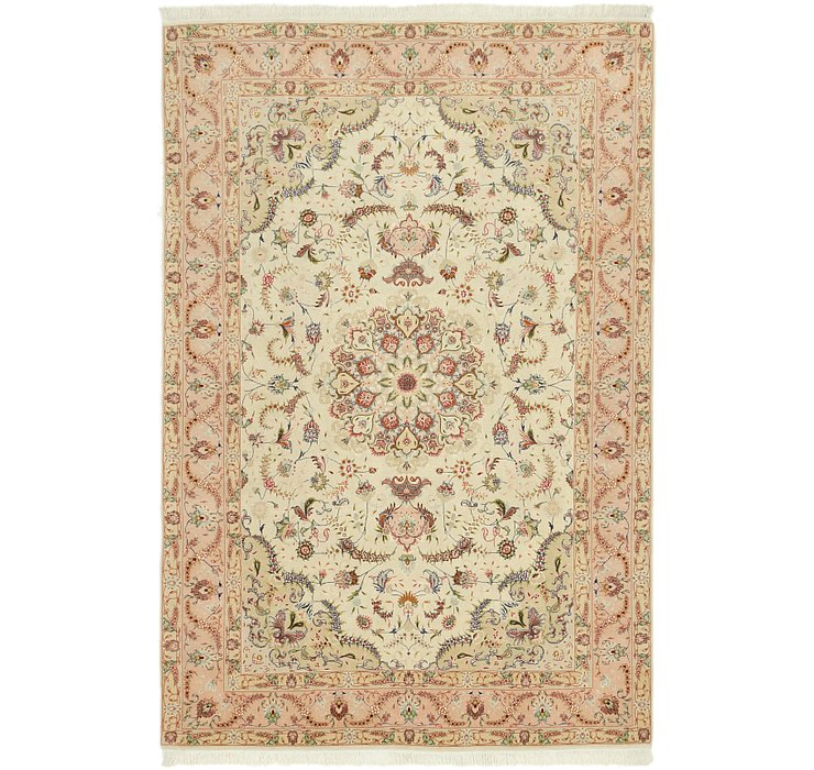 6' 6 x 9' 9 Tabriz Persian Rug