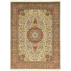 8' 2 x 11' 3 Tabriz Persian Rug
