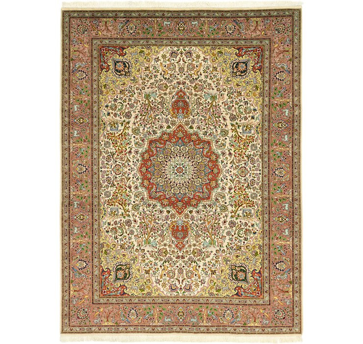 HandKnotted 8' 2 x 11' 3 Tabriz Persian Rug