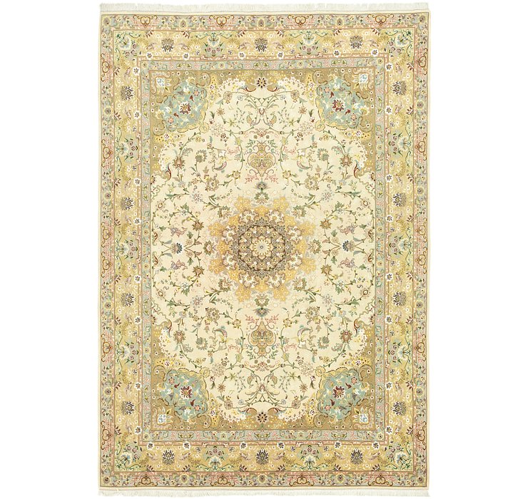 8' 2 x 11' 9 Tabriz Persian Rug