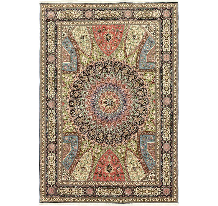 8' 3 x 11' 10 Tabriz Persian Rug