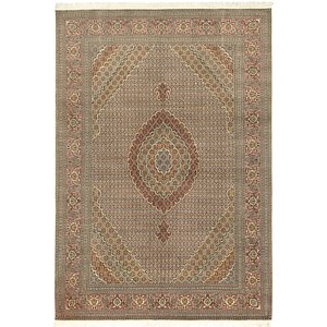 8' 1 x 11' 6 Tabriz Persian Rug
