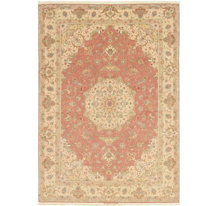 8' 1 x 11' 9 Tabriz Persian Rug