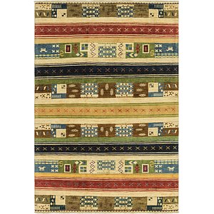Unique Loom 6' 7 x 9' 8 Modern Ziegler Rug