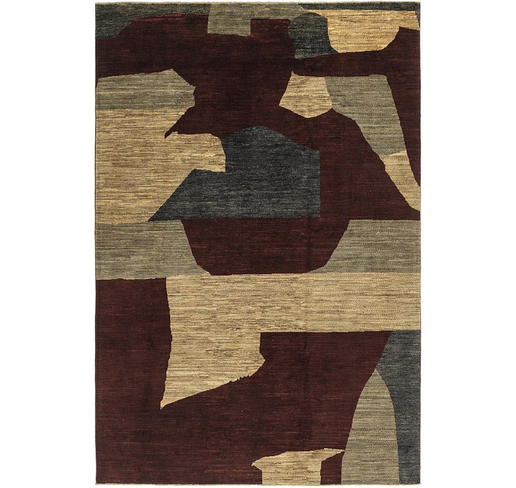 6' 5 x 9' 8 Modern Ziegler Rug