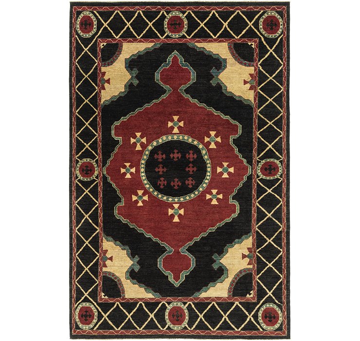 6' 7 x 10' 4 Modern Ziegler Rug