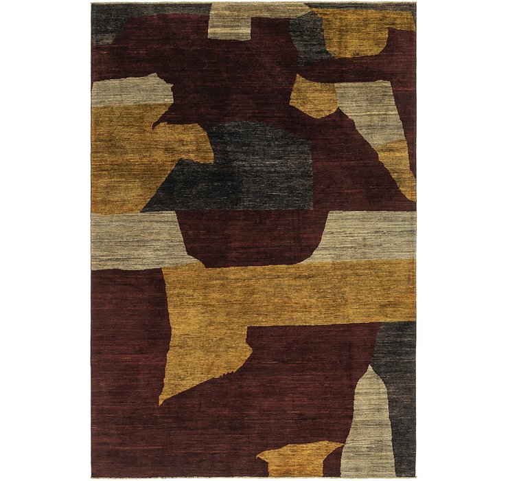 6' 8 x 9' 8 Modern Ziegler Rug