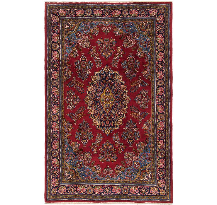 7' x 11' Golpayegan Persian Rug