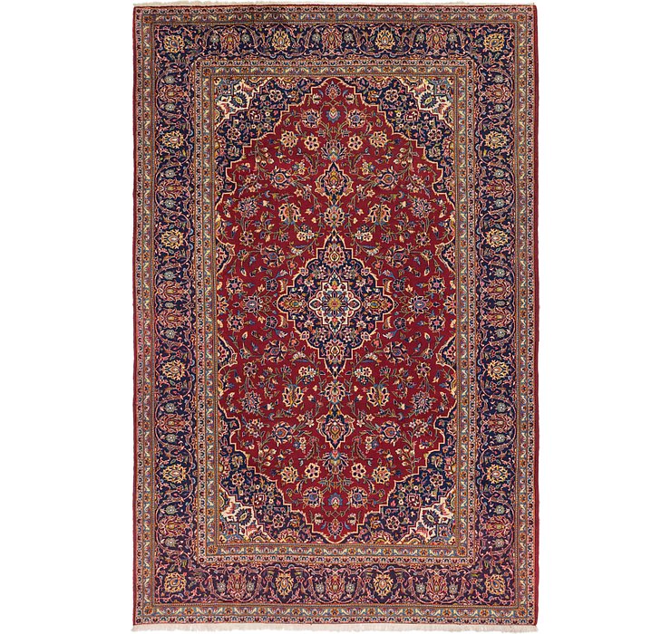 7' 9 x 11' 8 Kashan Persian Rug