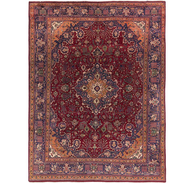 9' 10 x 12' 9 Tabriz Persian Rug
