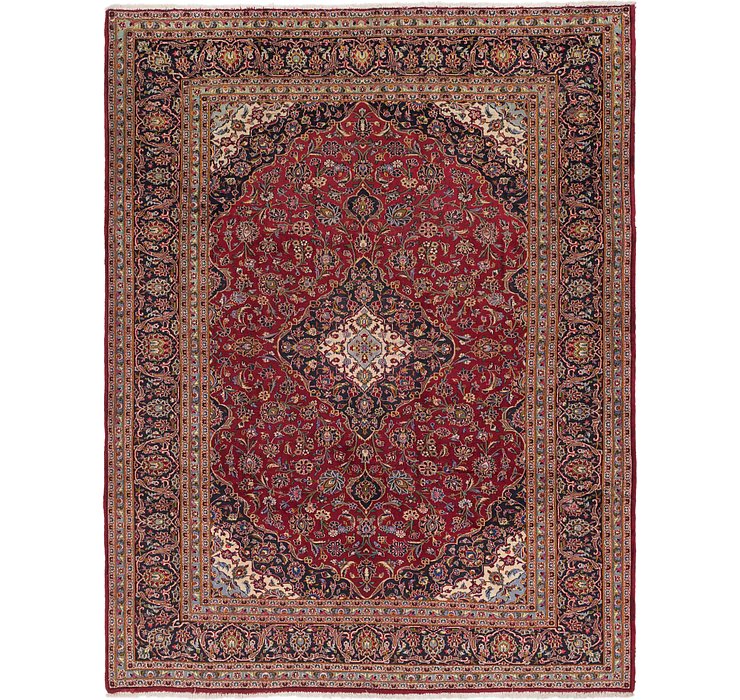 9' 10 x 12' 10 Kashan Persian Rug