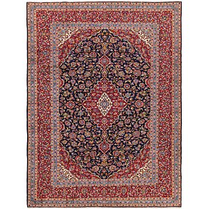 9' 8 x 12' 9 Kashan Persian Rug