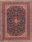 9' 8 x 12' 9 Kashan Persian Rug thumbnail image 1