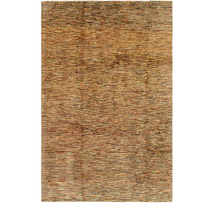 6' 4 x 9' 9 Modern Ziegler Rug