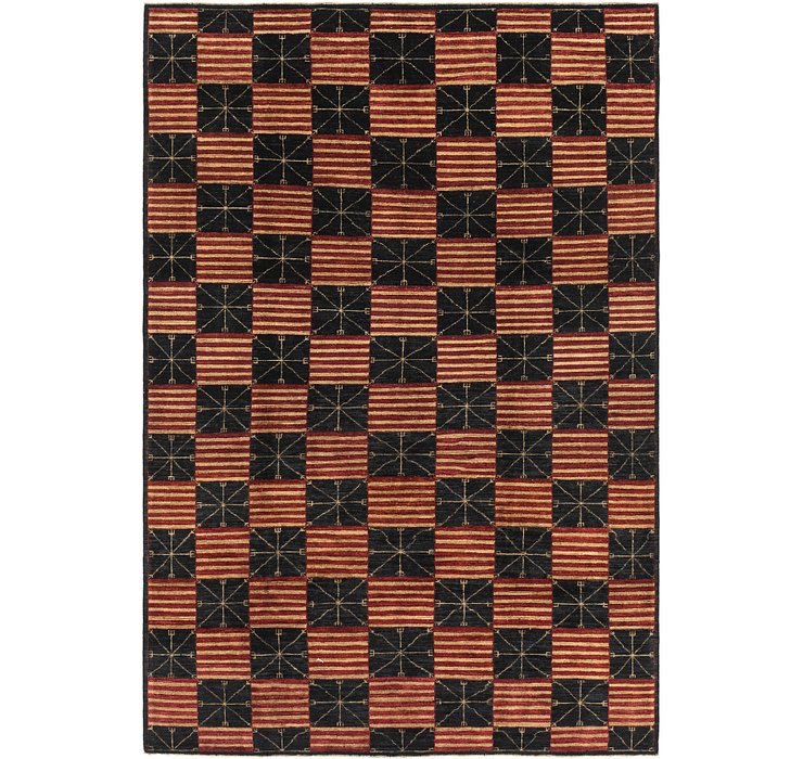 6' 8 x 9' 9 Modern Ziegler Rug