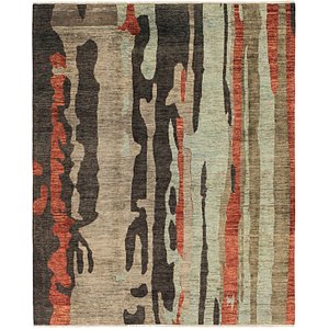 Unique Loom 6' 9 x 8' 6 Modern Ziegler Rug