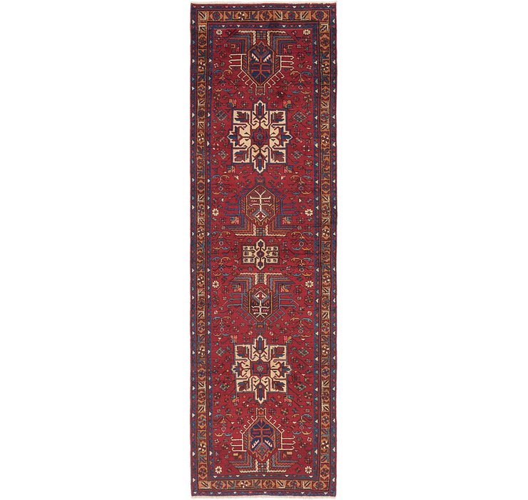 3' 6 x 12' 9 Gharajeh Persian Runner...