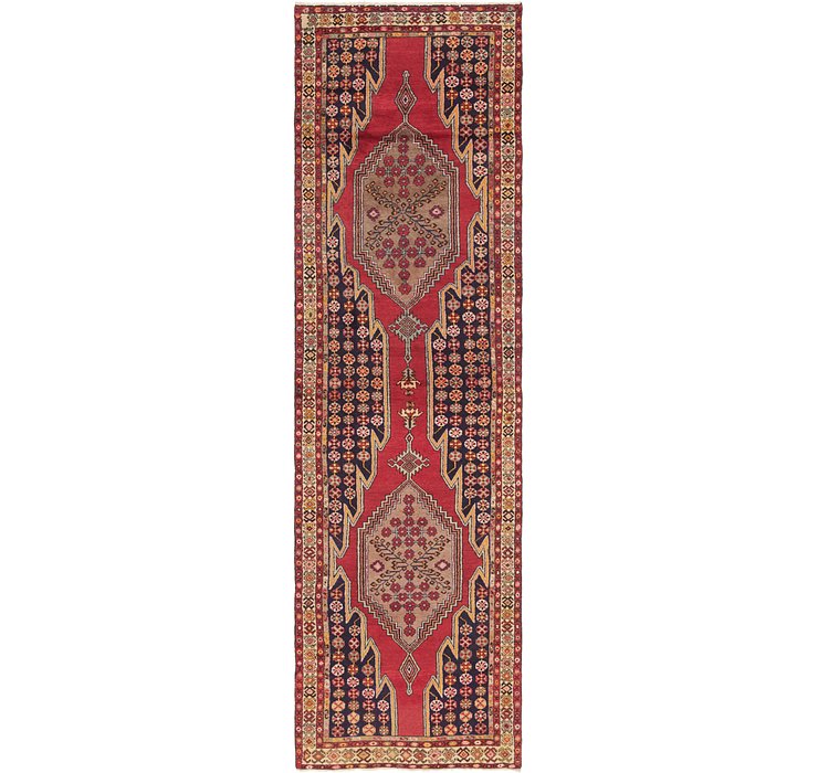 3' 6 x 12' 10 Mazlaghan Persian Runne...