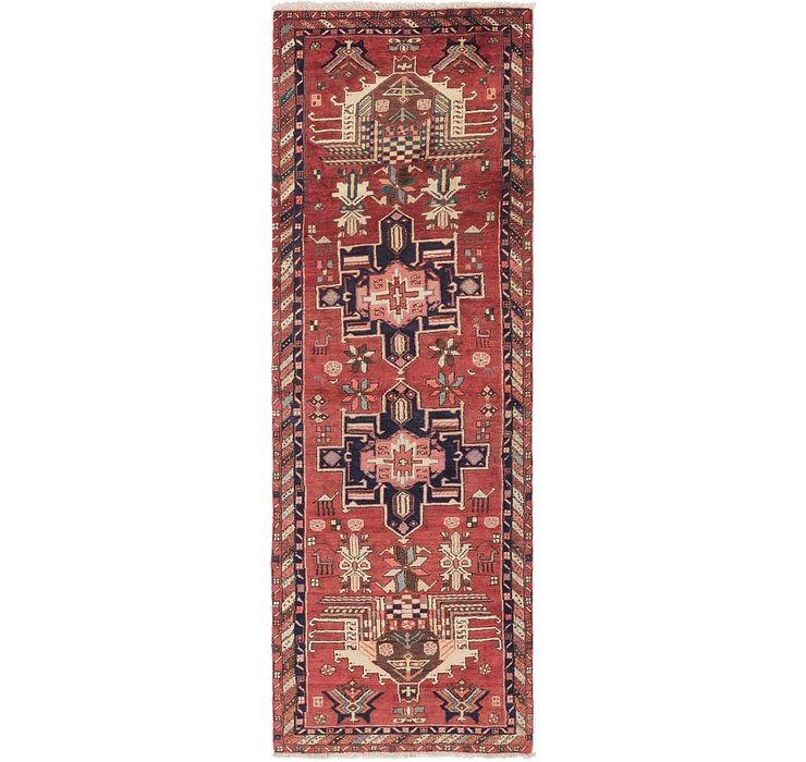 3' 3 x 9' 10 Gharajeh Persian Runner...