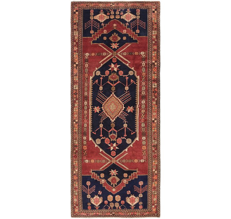 4' 2 x 10' 7 Meshkin Persian Runner ...