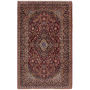 7' 2 x 11' 4 Kashan Persian Rug