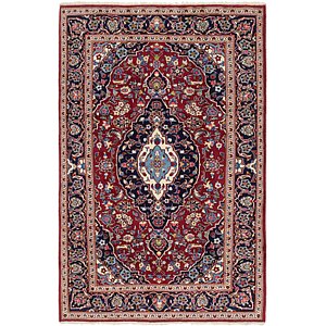 6' 5 x 9' 9 Kashan Persian Rug