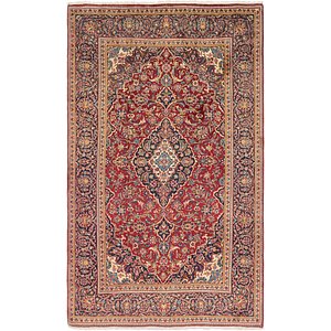 6' 4 x 10' 7 Kashan Persian Rug