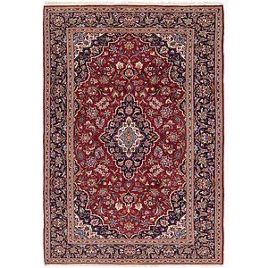 Unique Loom 6' 10 x 10' Kashan Persian Rug