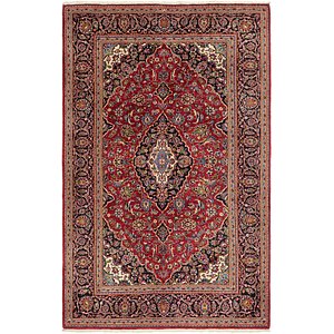 Unique Loom 6' 5 x 10' 6 Kashan Persian Rug
