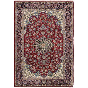 Unique Loom 7' 10 x 11' 7 Isfahan Persian Rug