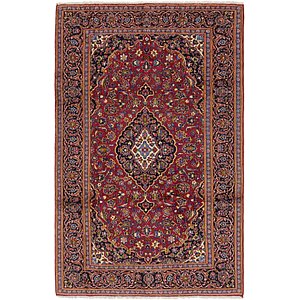 Unique Loom 6' 8 x 10' 6 Kashan Persian Rug