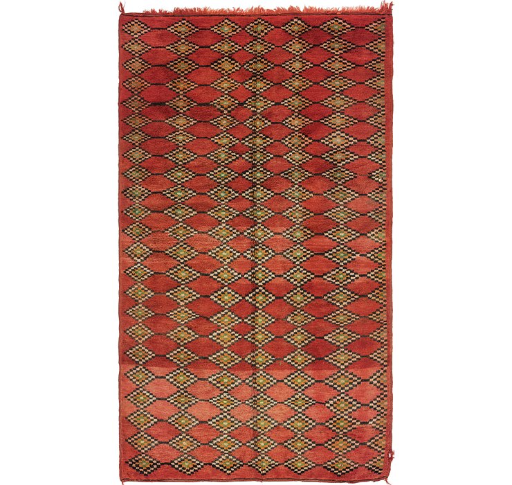 6' x 11' Moroccan Runner Rug