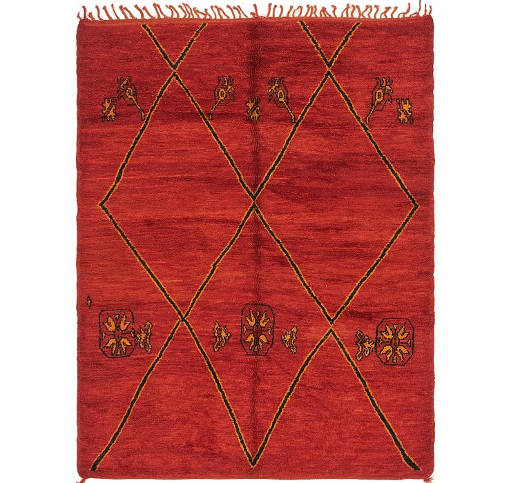 6' 3 x 7' 10 Moroccan Rug